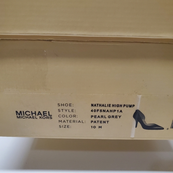 Nathalie high flex pump pearl grey patent Stellito - Picture 10 of 16